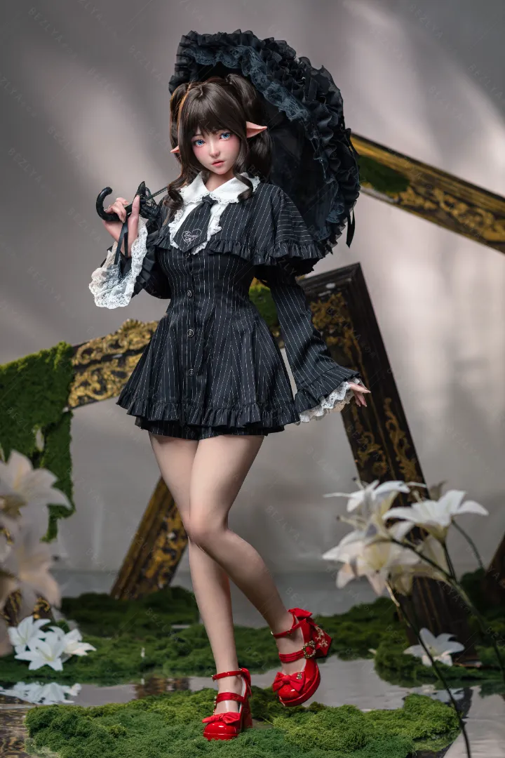 155cm (5ft1) E罩杯 輕量化 矽膠 性愛娃娃 ROS 头部 Freesia